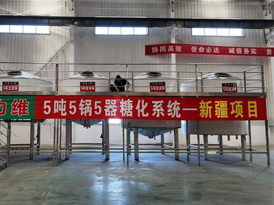 贺兰精酿啤酒设备厂—5吨精酿啤酒设备—新疆项目